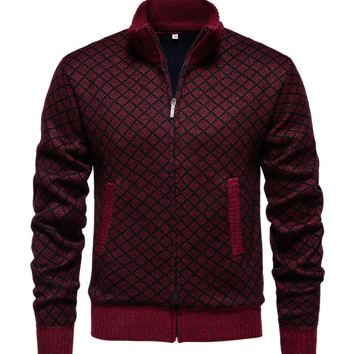 Herren gesteppte Sweatjacke Aliams