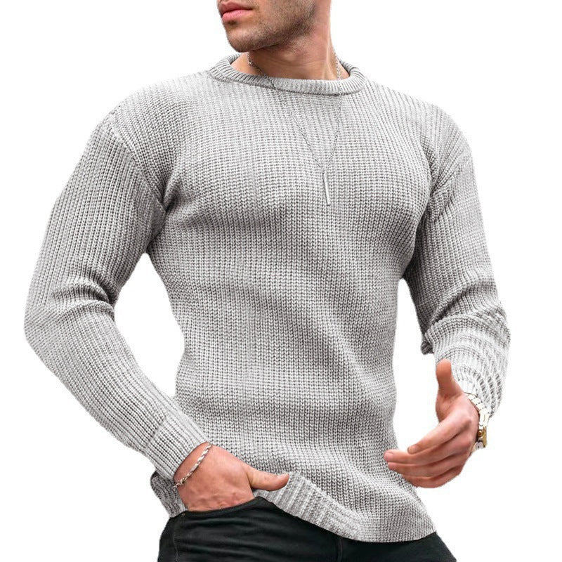 Herren Strickpullover mit strukturiertem Muster Aliams
