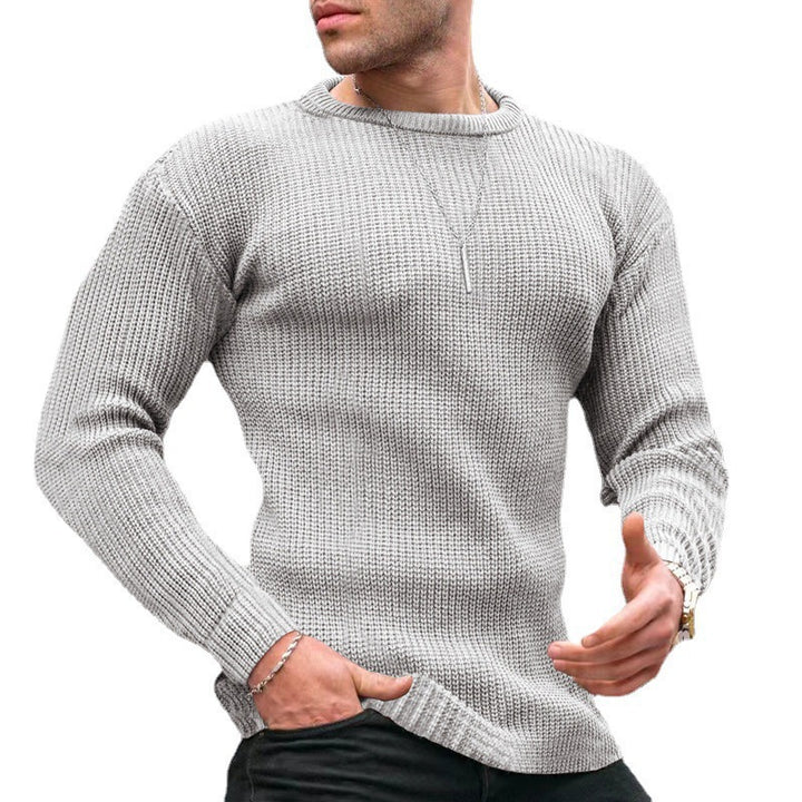 Herren Strickpullover mit strukturiertem Muster Aliams