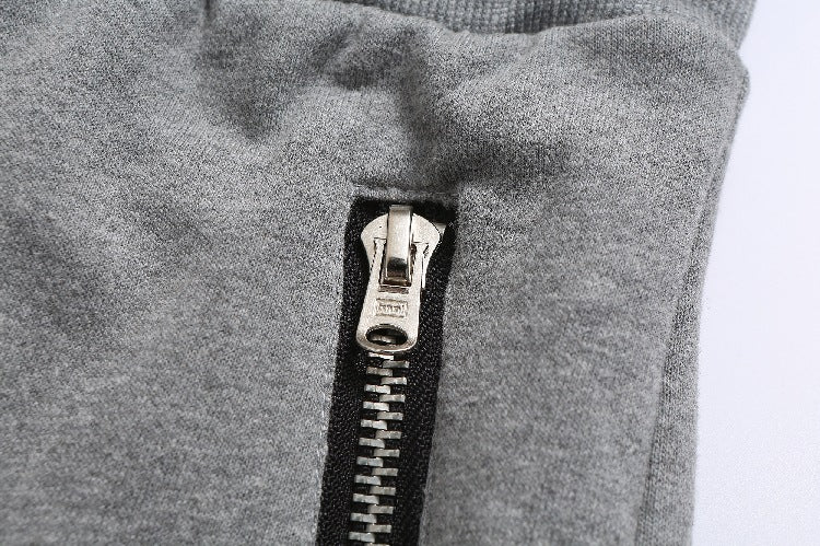 Herren Sportliche Jogginghose im modernen Design mit seitlichen Reißverschlüssen Aliams