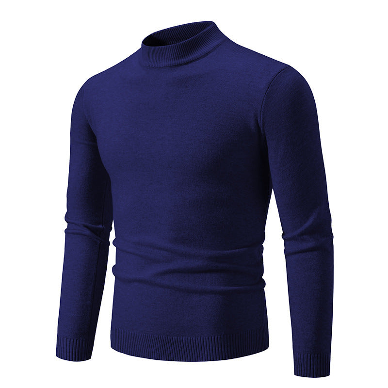 Herren Rollkragenpullover aus weichem Strickmaterial Aliams
