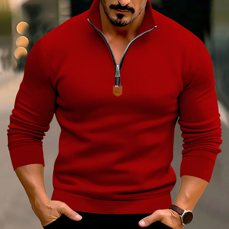 Herren Pullover mit herausnehmbarem Reißverschluss Aliams
