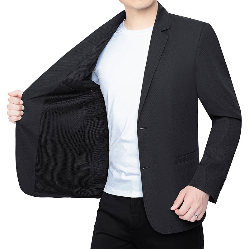 Homme Modernes Blazer-Jacke mit Technischem Stoff Aliams