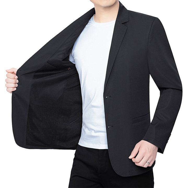 Homme Modernes Blazer-Jacke mit Technischem Stoff Aliams