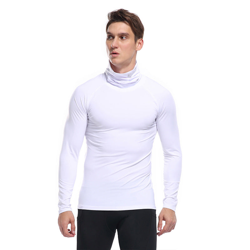 Herren Funktionsoberteil mit hohem Kragen und feuchtigkeitsableitender Technologie Aliams