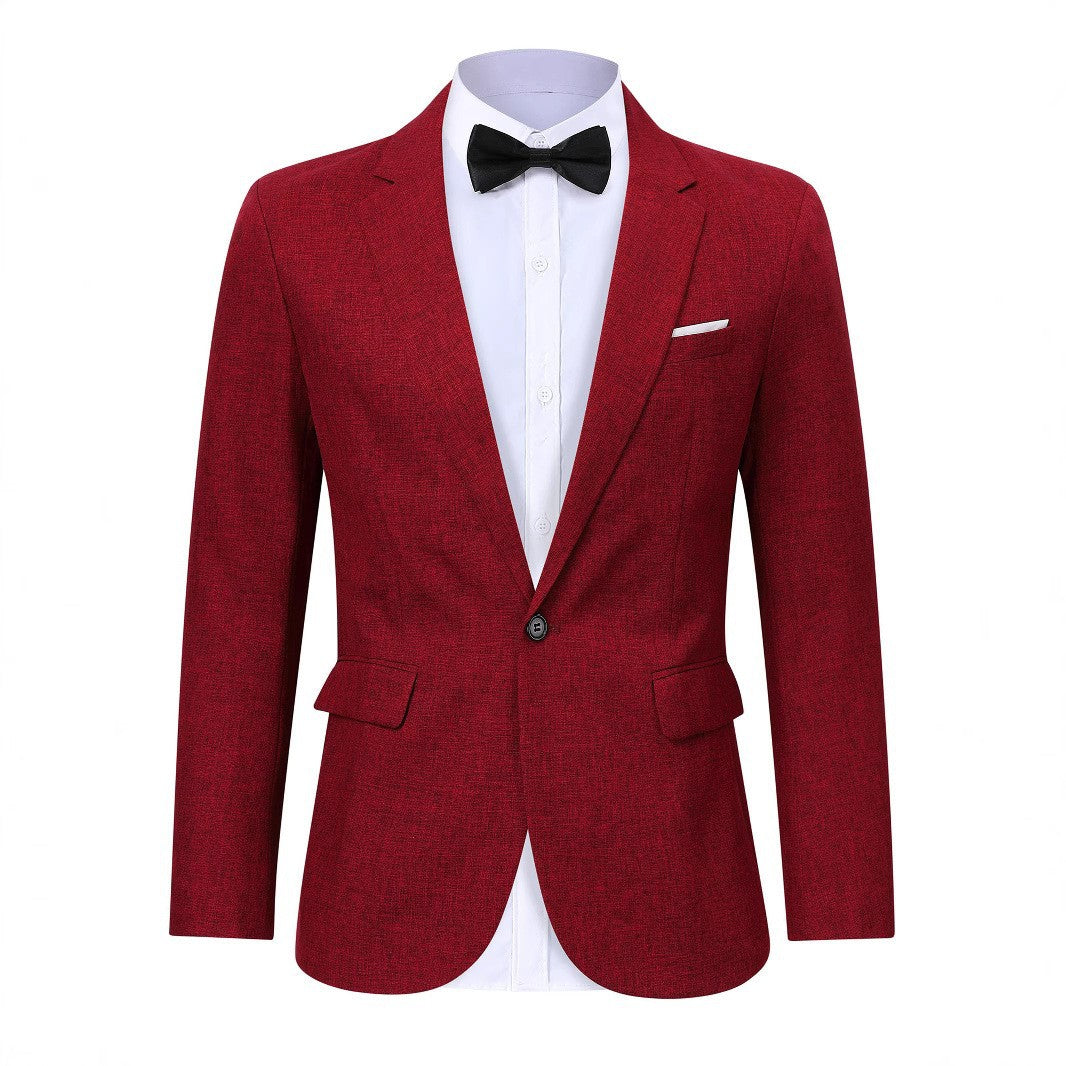 Herren Blazer aus strukturiertem Gewebe Aliams