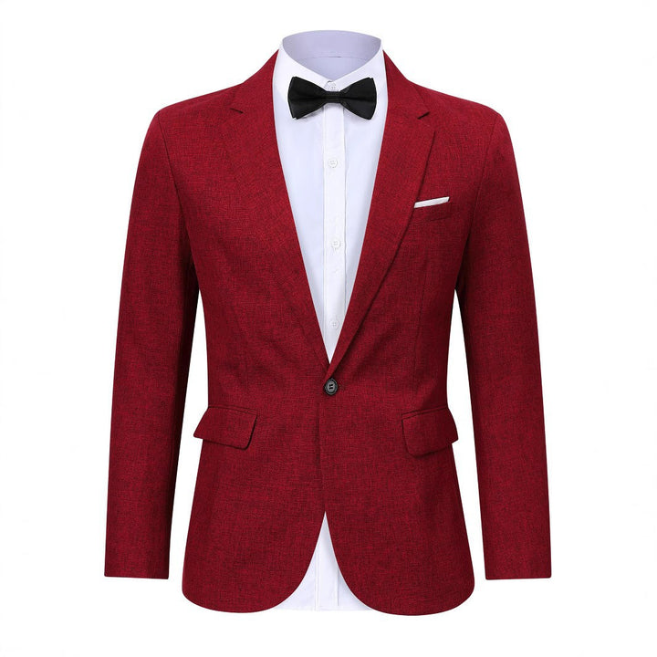 Herren Blazer aus strukturiertem Gewebe Aliams