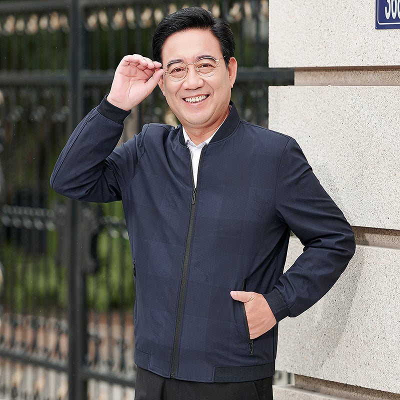 Herren Freizeitjacke mit moderner Passform und praktischen Reißverschlusstaschen Aliams