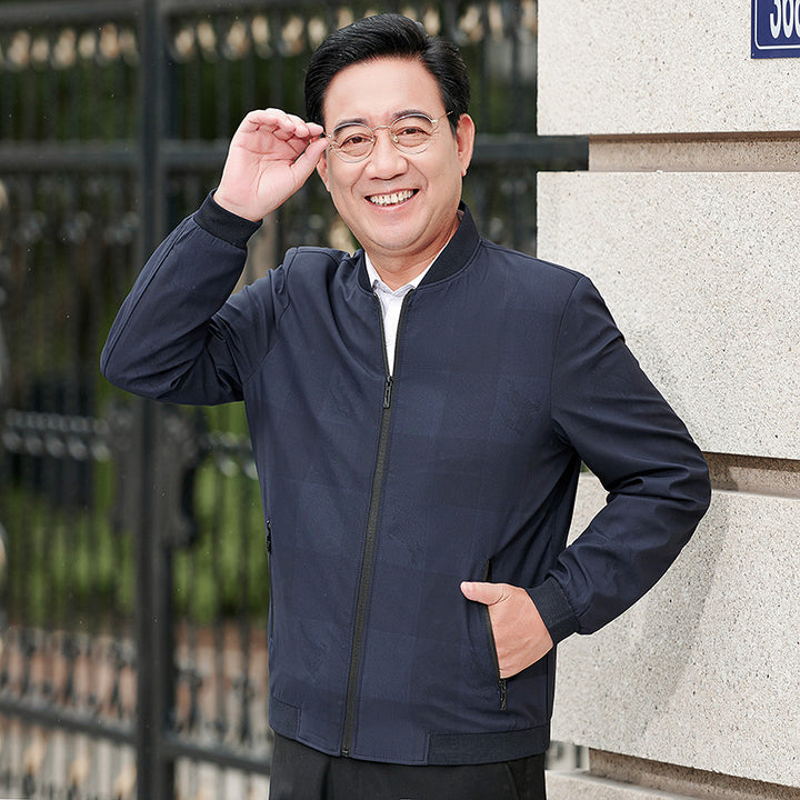 Herren Freizeitjacke mit moderner Passform und praktischen Reißverschlusstaschen Aliams