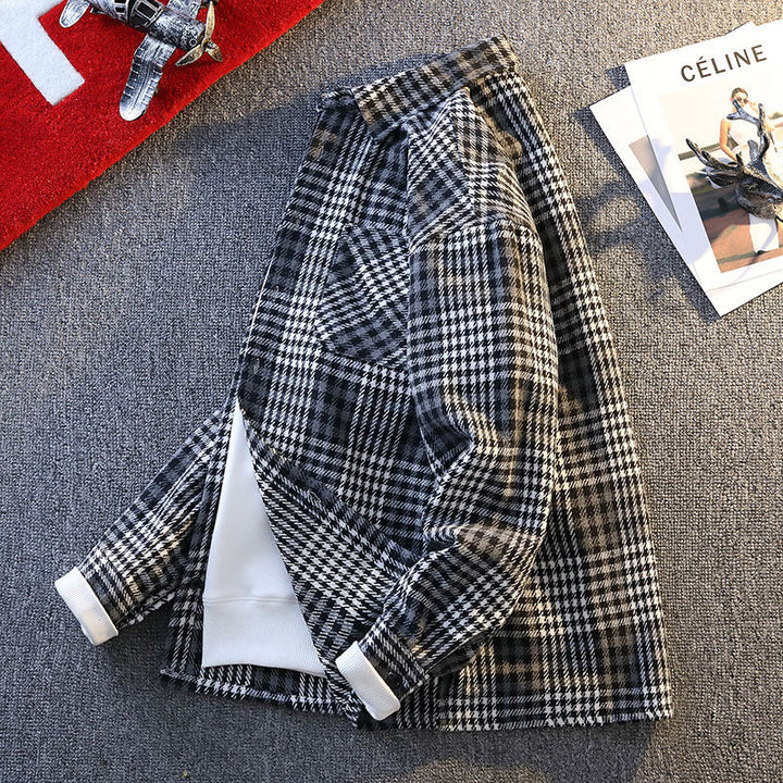 Herren Karohemd mit Taschen und entspannter Passform Aliams