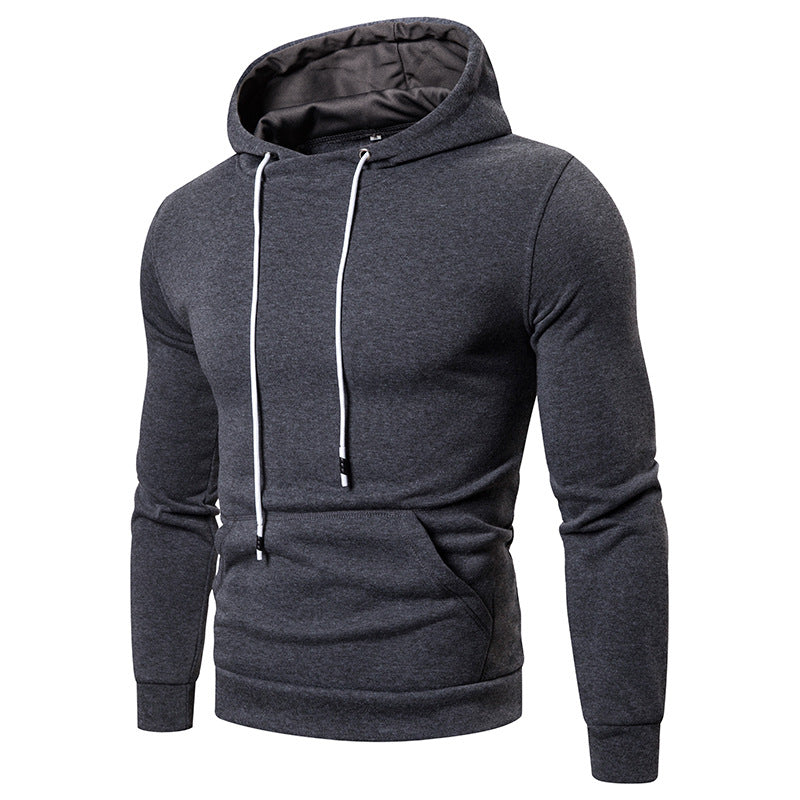 Herren Kapuzenpullover mit Kängurutasche und soften Baumwollmischung Aliams