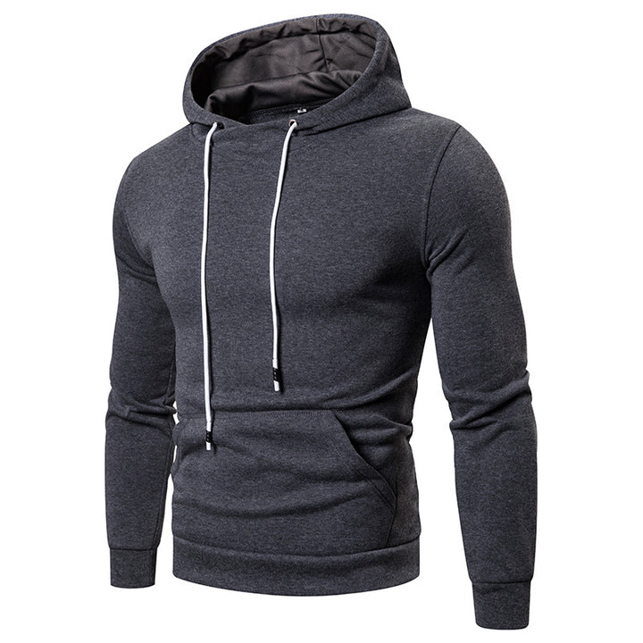 Herren Kapuzenpullover mit Kängurutasche und soften Baumwollmischung Aliams