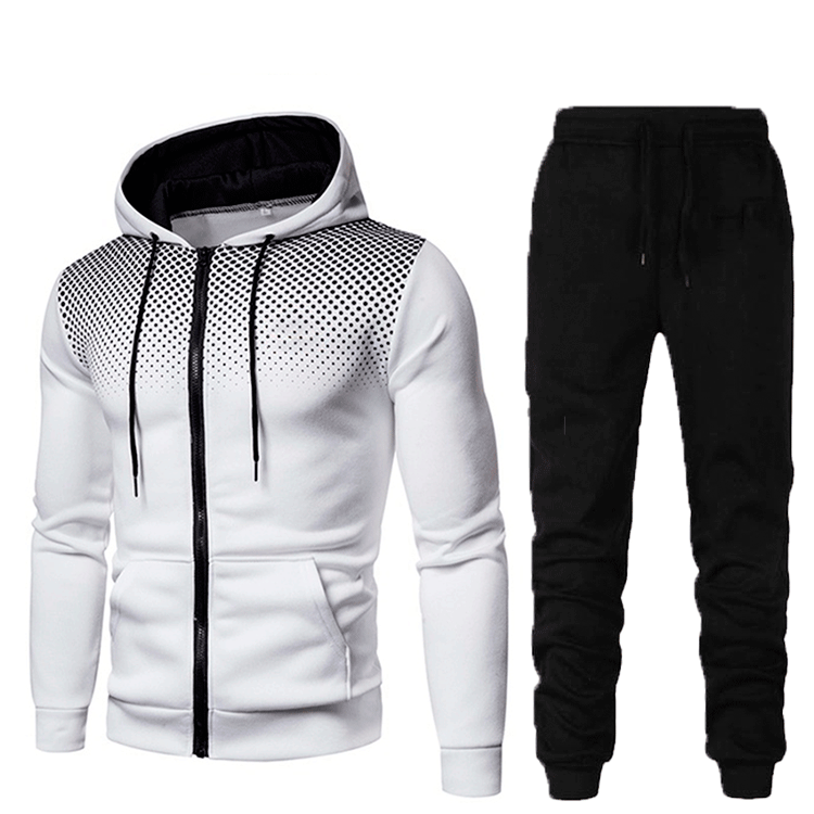 Herren sportliches Hoodie-und Jogginghose-Set mit atmungsaktiver Technologie Aliams