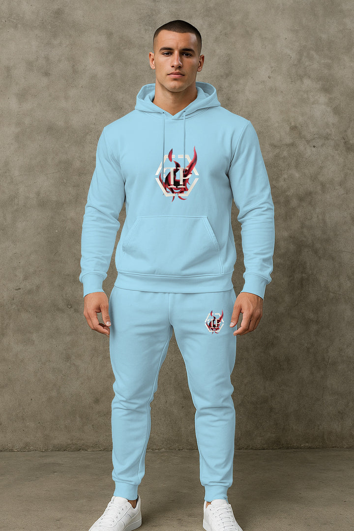 Herren Sportives Hoodie- und Jogginghose-Set Aliams