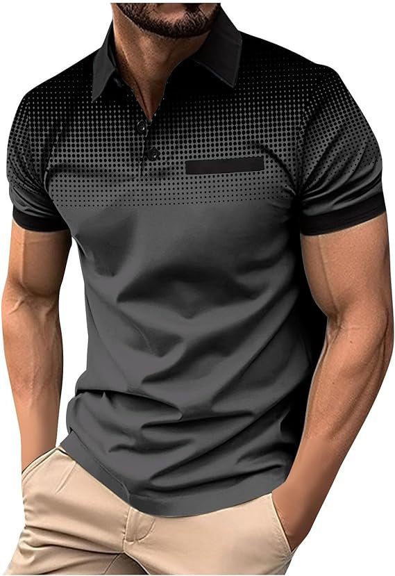 Herren Poloshirt mit modernen Designelementen und stylischen Akzenten Aliams