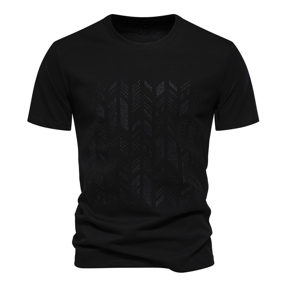 Herren T-Shirt mit innovativem Strukturdesign Aliams