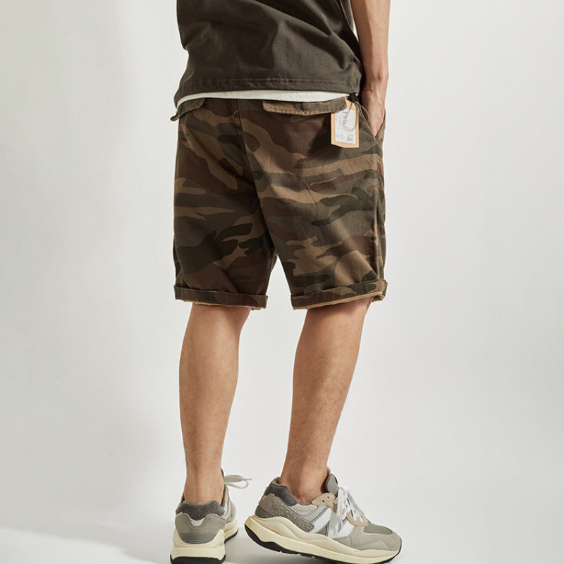 Herren Cargo-Shorts mit funktionalen Taschen und strapazierfähigem Material Aliams