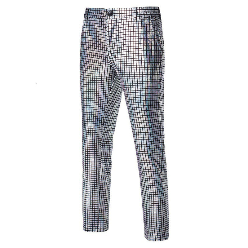 Herren Funkelnde Disco-Hose Aliams