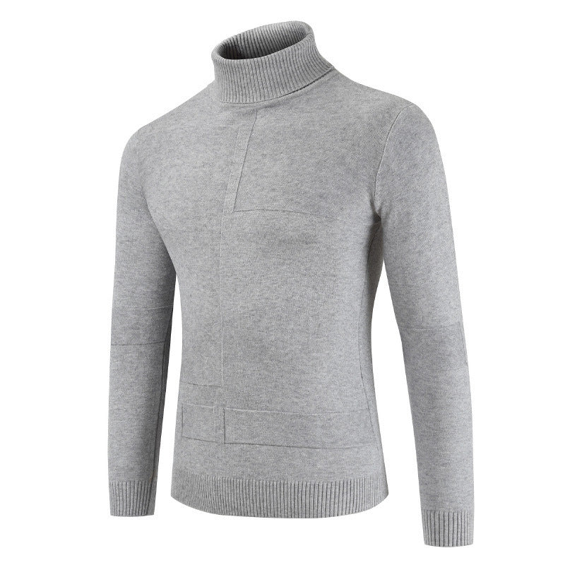 Herren Rollkragenpullover aus weichem Strickmaterial mit modernem Design Aliams