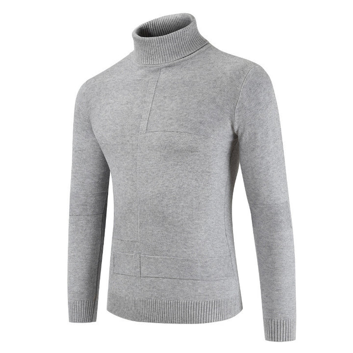 Herren Rollkragenpullover aus weichem Strickmaterial mit modernem Design Aliams