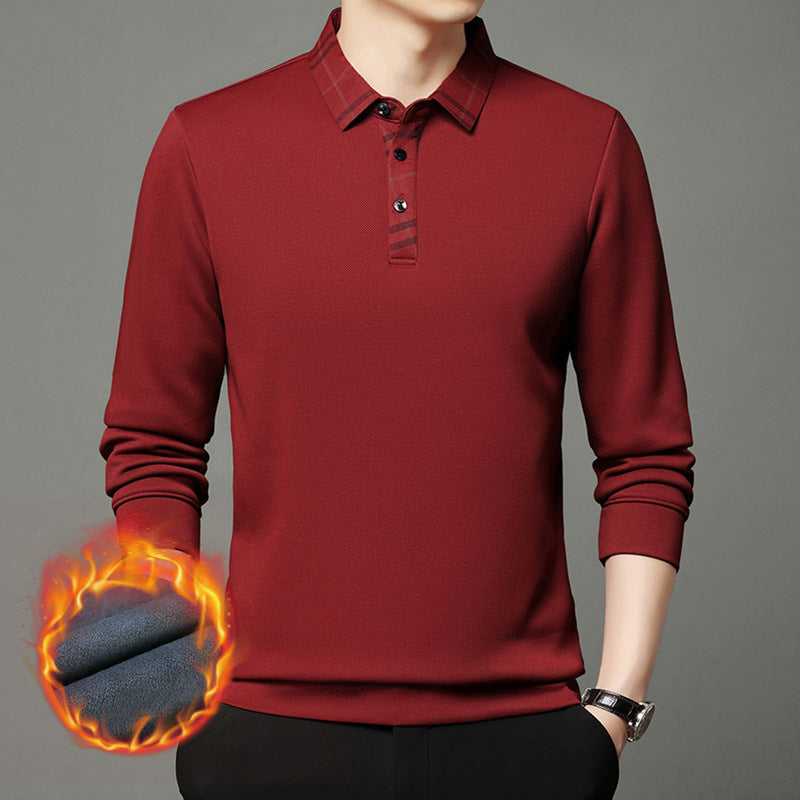 Herren funktionales Poloshirt mit strukturiertem Kragen Aliams