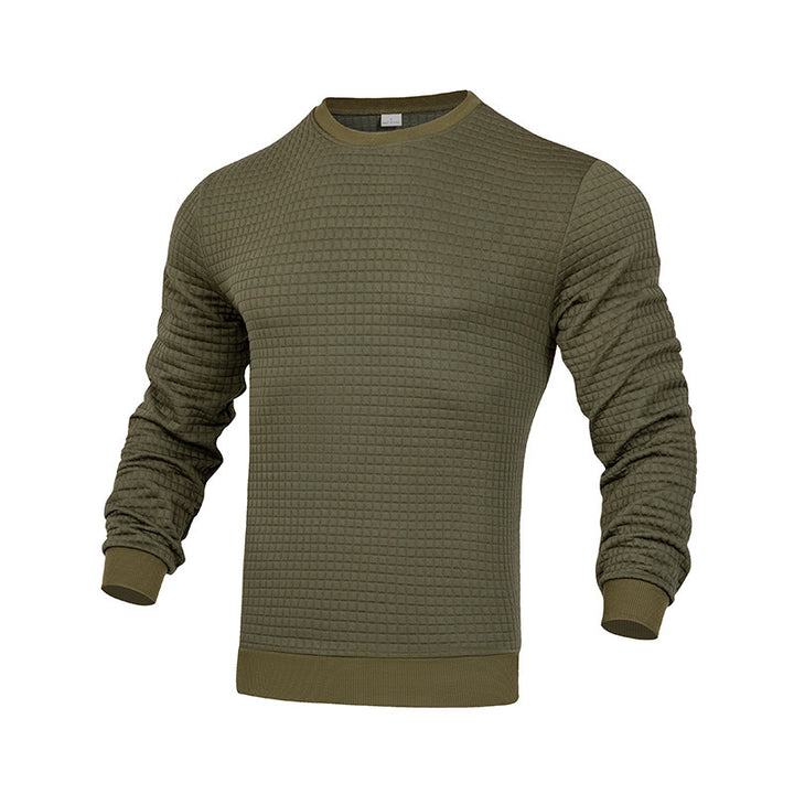 Herren Sweatshirt mit strukturierter Oberfläche Aliams