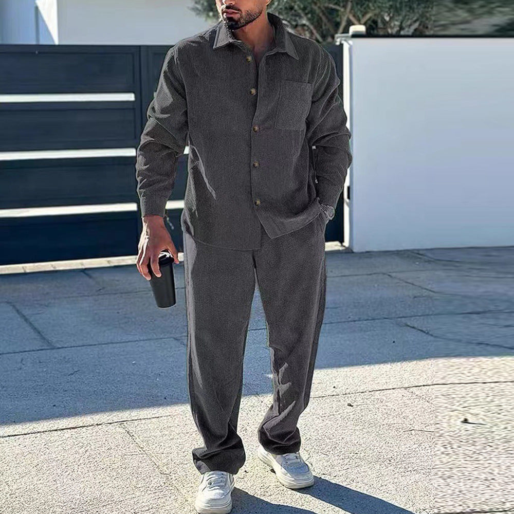 Herren Freizeitanzug mit innovativem Gewebe und praktischen Taschen Aliams