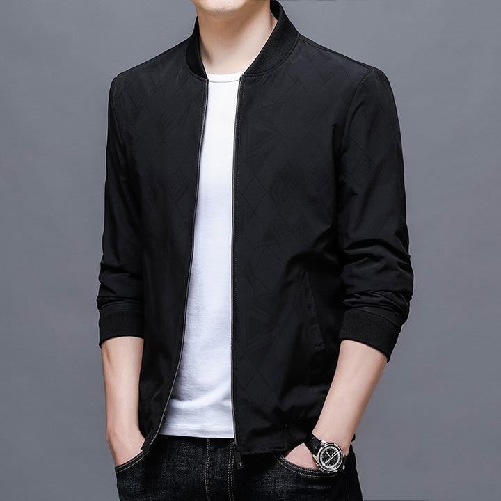 Herren Bomberjacke mit strukturiertem Design Aliams