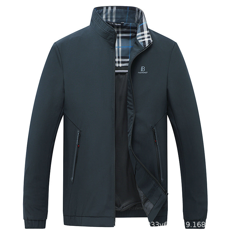 Herren Urbaner Windbreaker mit funktionalen Taschen Aliams