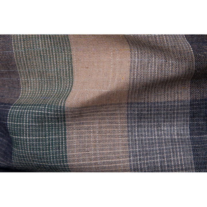 Herren kariertes Langarmhemd Aliams