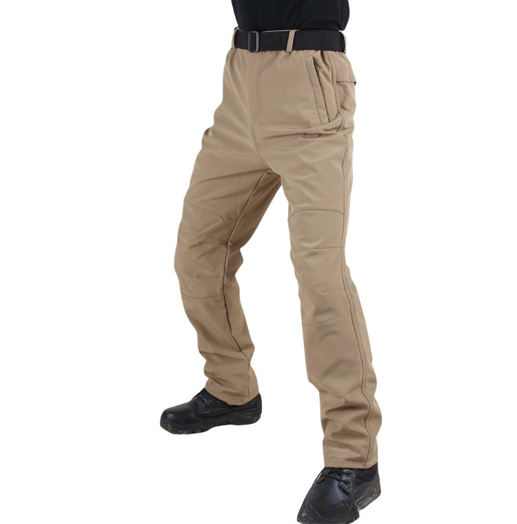 Herren Funktionale Cargo-Hose mit multifunktionalen Taschen und verstellbarem Bund Aliams