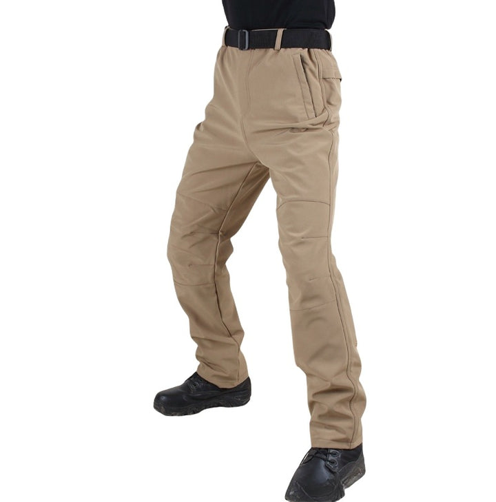 Herren Funktionale Cargo-Hose mit multifunktionalen Taschen und verstellbarem Bund Aliams