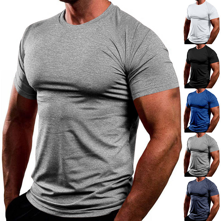 Herren Sportliches Funktionsshirt mit atmungsaktiver Textur Aliams
