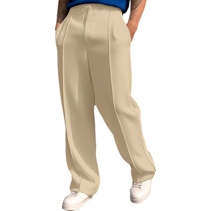 Herren Sportliche Jogginghose mit elastischem Bund und praktischen Seitentaschen Aliams
