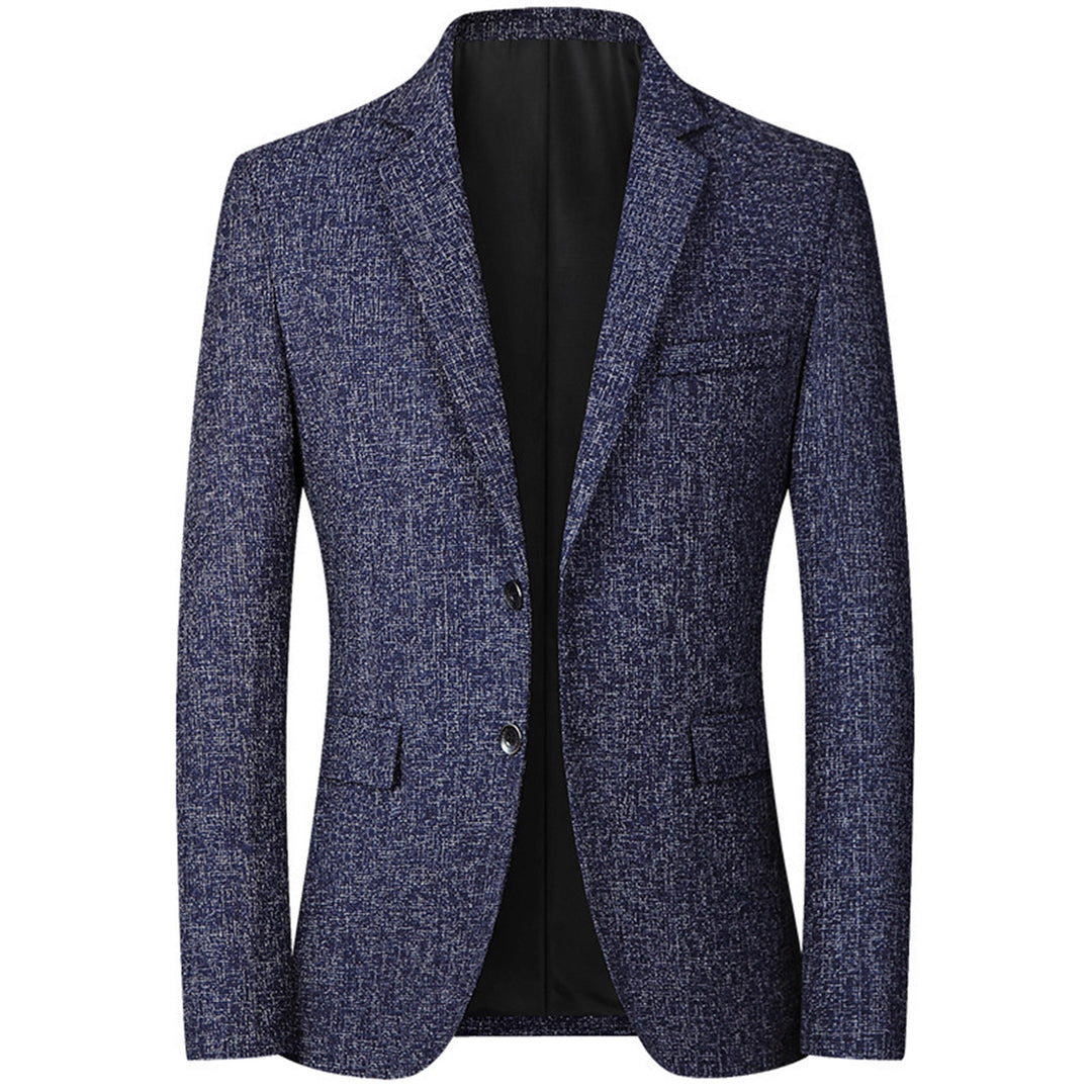 Herren eleganter strukturierter Blazer mit modischem Design und hochwertigen Materialien Aliams