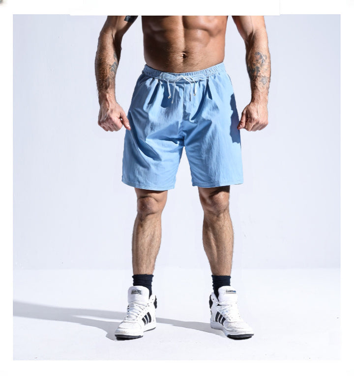 Herren Hochwertige Sport-Shorts mit elastischem Bund und praktischen Taschen Aliams