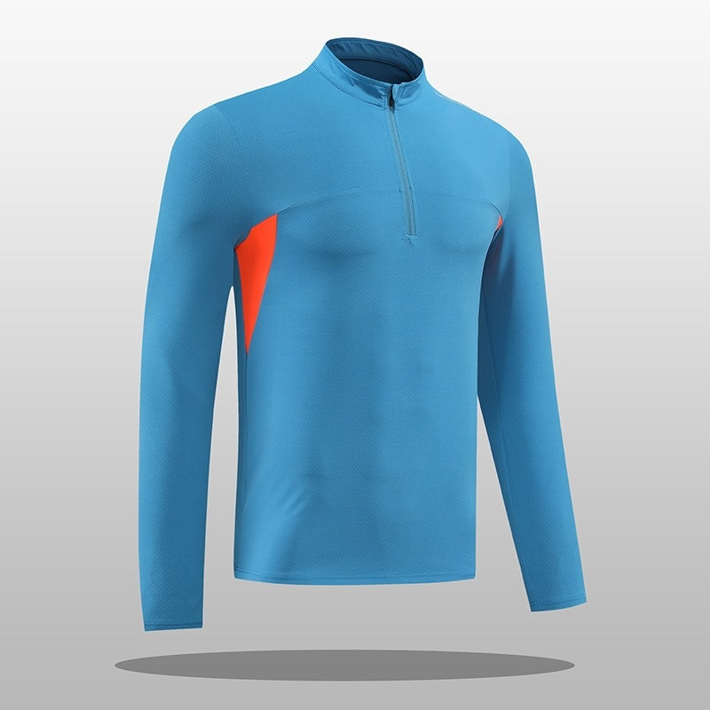 Herren Funktions-Thermoshirt mit Stehkragen und Reißverschluss Aliams