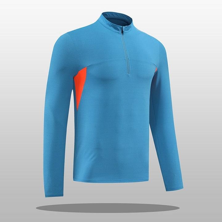 Herren Funktions-Thermoshirt mit Stehkragen und Reißverschluss Aliams