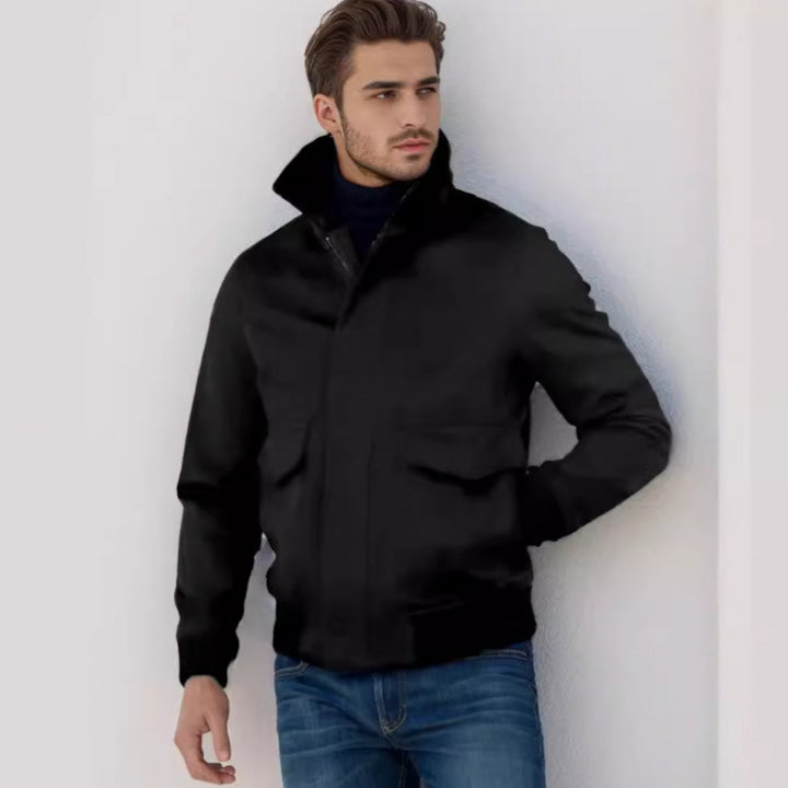 Herren raffinierte Übergangsjacke im modernen Urban-Style Aliams