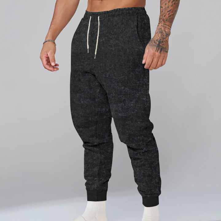 Herren Sportliche Jogginghose mit elastischem Bund und praktischen Taschen Aliams