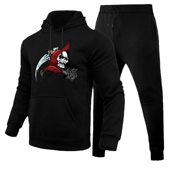 Herren Sportliches Hoodie- und Jogginghose-Set Aliams