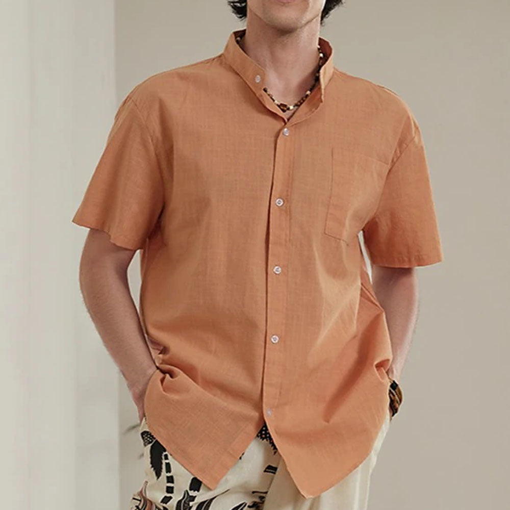 Herren Kurzarmhemd Aliams