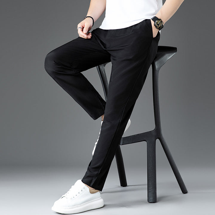 Herren Sportliche Freizeithose mit elastischem Bund und atmungsaktiven Eigenschaften Aliams