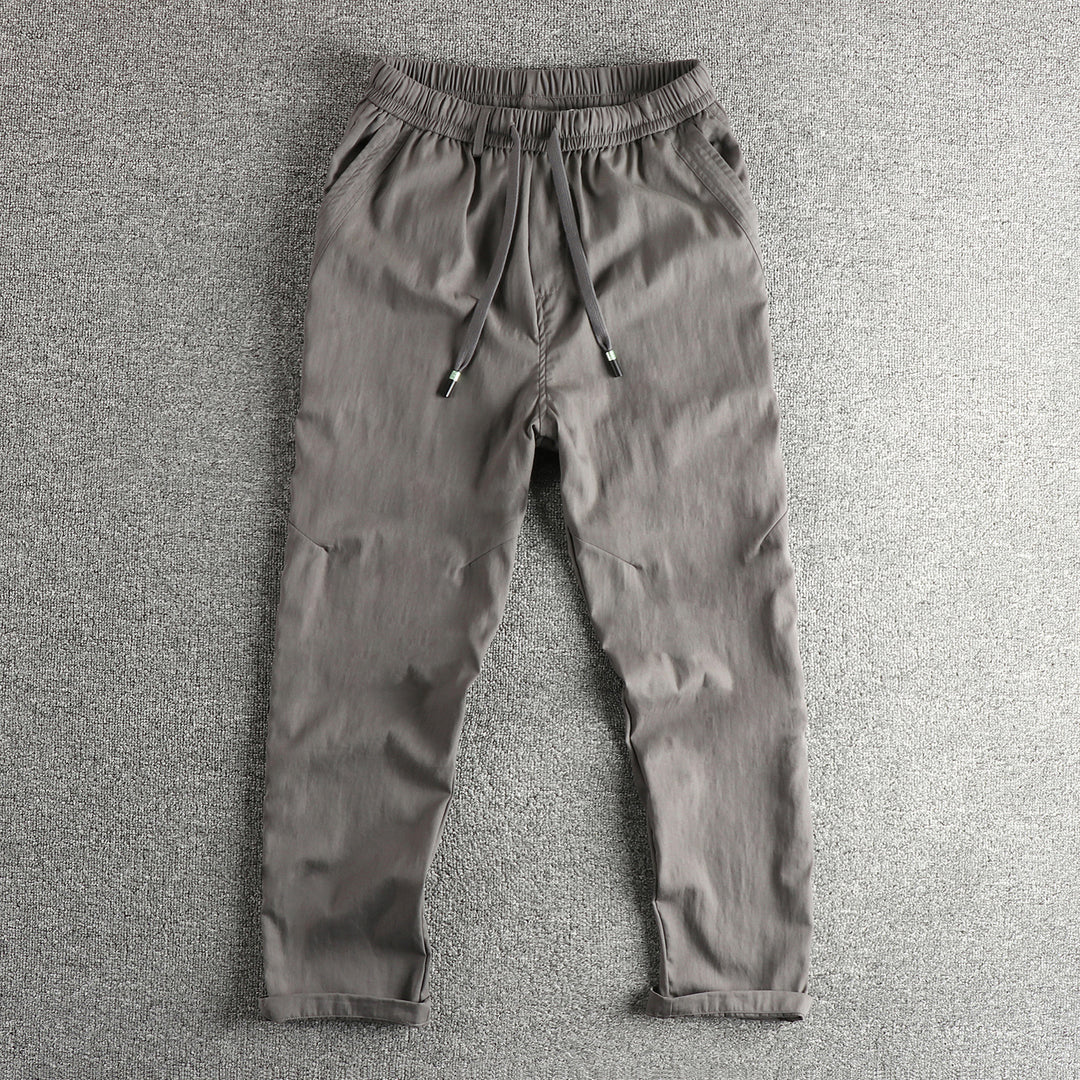 Herren Sportliche Freizeitpants mit elastischem Bund und praktischem Zugband Aliams