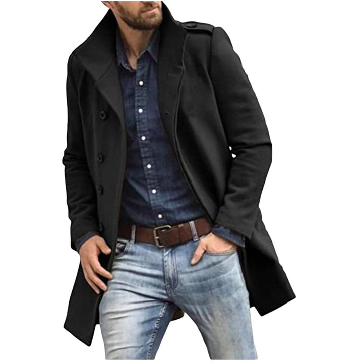 Herren stylische und langlebige Trenchcoat Aliams