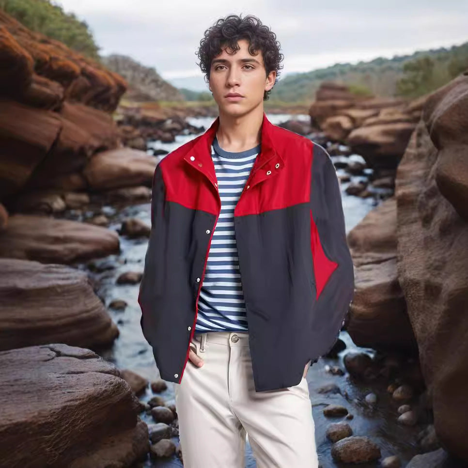 Herren funktionale Outdoorjacke im sportlichen Schnitt Aliams