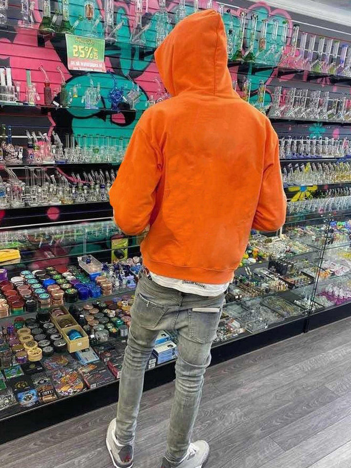 Herren Kapuzenpullover mit modernem Aufdruck und bequemer Passform Aliams