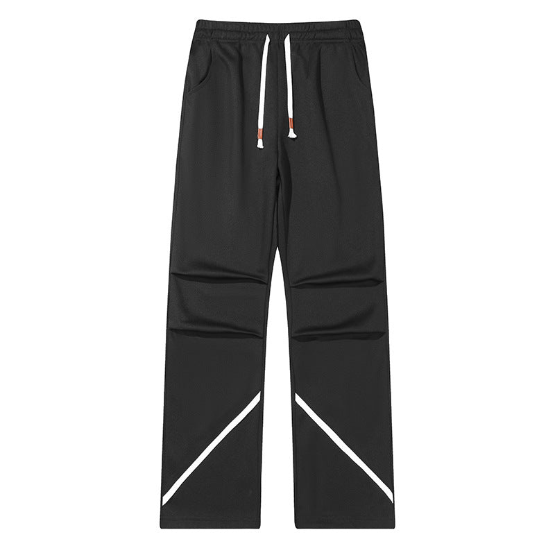 Herren Sportliche Trainingshose mit verstellbarem Bund und praktischen Taschen Aliams