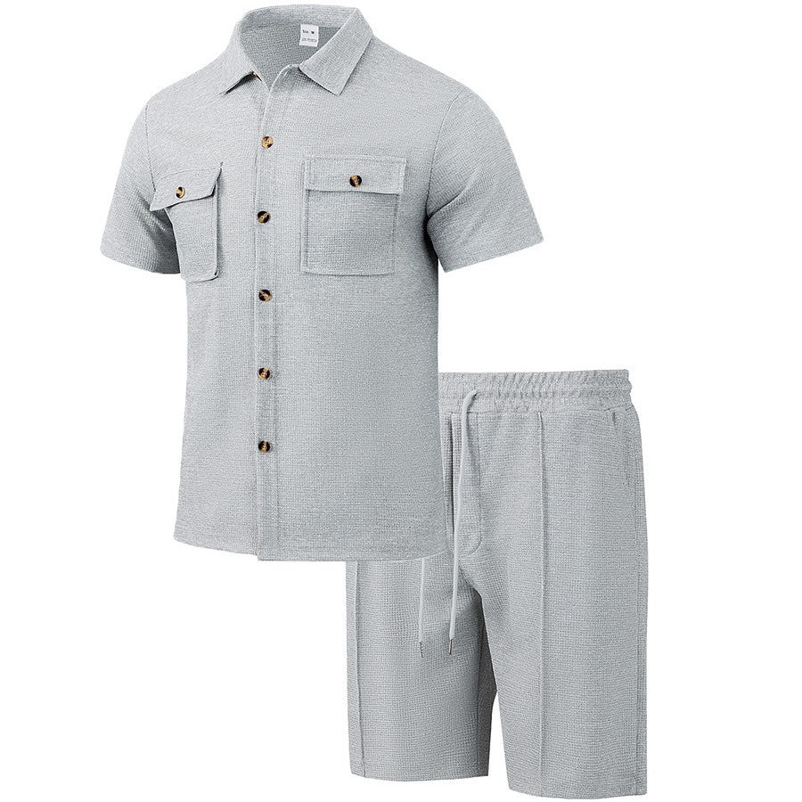 Herren Freizeitsakko mit kurzen Ärmeln Aliams