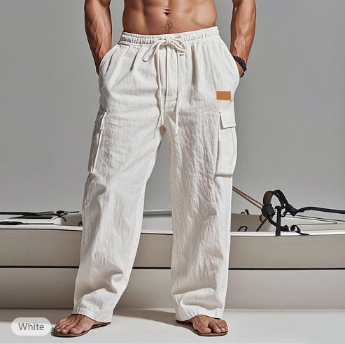 Herren Cargo-Hose mit praktischen Seitentaschen Aliams